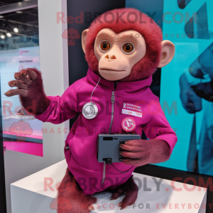 Mascot karakter van een...