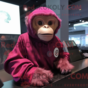 Mascot karakter van een...