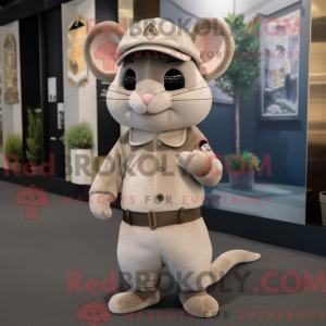 Mascot karakter van een Tan...