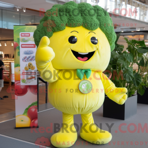 Mascot character of a Lemon...