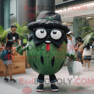 Mascot character of a Black...