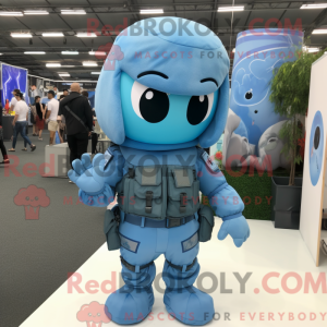 Mascot character of a Sky...