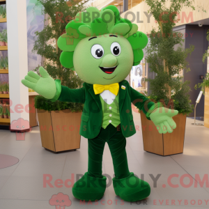 Mascot character of a Olive...
