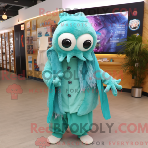 Maskot karakter af en...