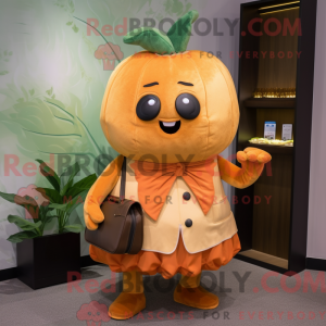 Mascot karakter van een...