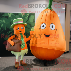 Maskot-karakter af en...