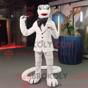 Mascot character of a White...