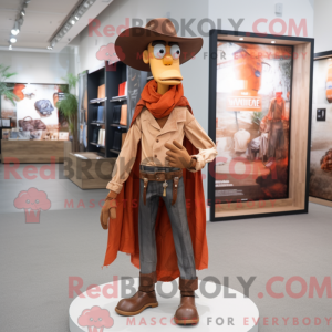 Mascot character of a Rust...