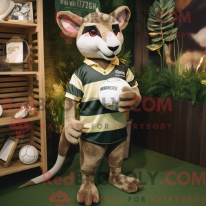 Mascot character of a Olive...