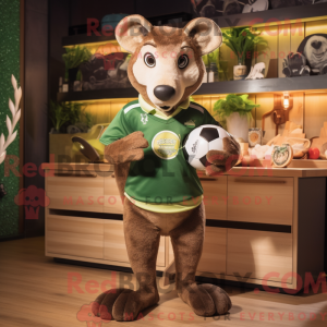 Mascot character of a Olive...