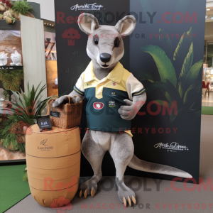 Mascot character of a Olive...