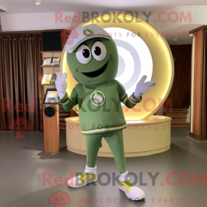 Mascot character of a Olive...