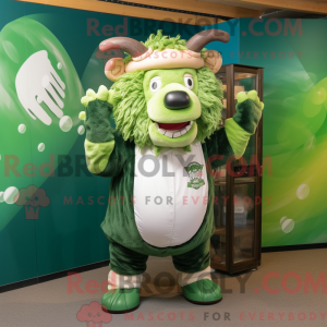 Mascottefiguur van een...