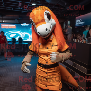 Personnage mascotte d un...
