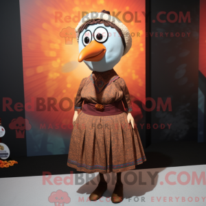 Mascottefiguur van een...