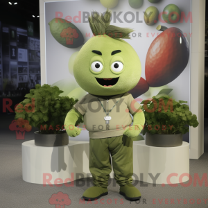 Personagem de máscara de...