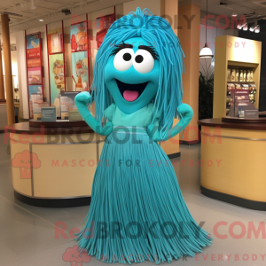 Mascot karakter van een...