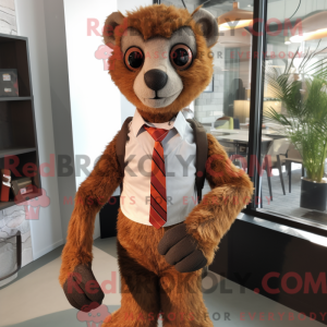 Postava maskota Rust Lemur...