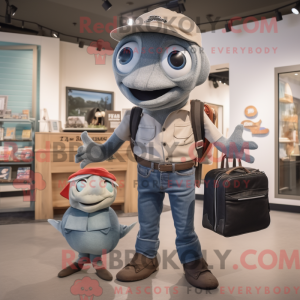 Personnage mascotte d un...