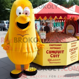 Mascot character of a...