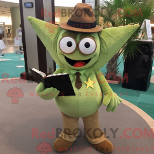 Mascottekarakter van een...