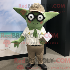Mascottekarakter van een...