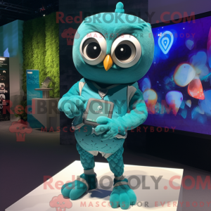 Mascot karakter van een...