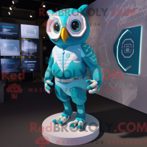 Mascot karakter van een...