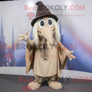Postava maskota béžového...