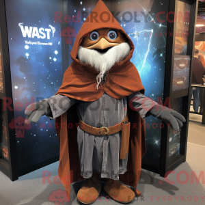 Postava maskota Rust Wizard...