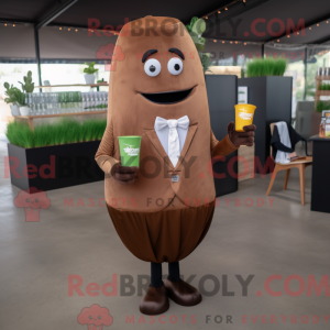 Mascot karakter van een...