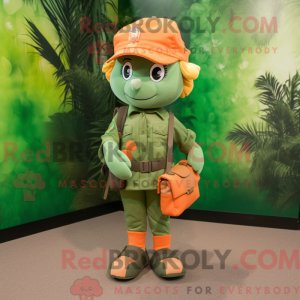 Mascot character of a...