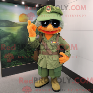 Maskot karakter af en...