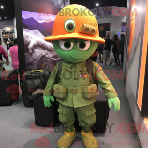 Maskot karakter af en...