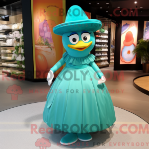 Mascot karakter van een...