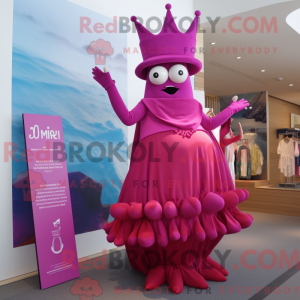 Mascottefiguur van een...