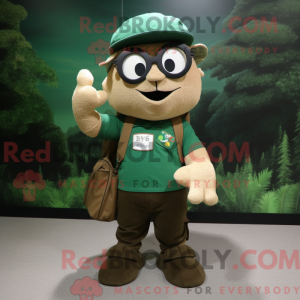 Mascot karakter van een...