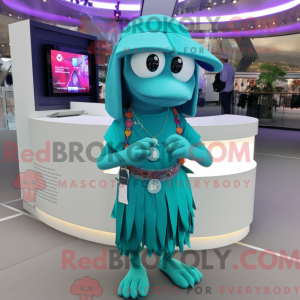 Personnage mascotte d un...