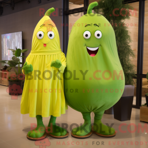 Mascot karakter van een...
