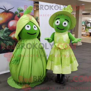 Mascot character of a Lime...