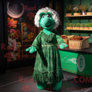 Mascot karakter van een...