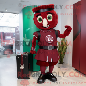 Mascot character of a...