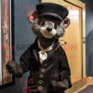 Mascot character of a Black...
