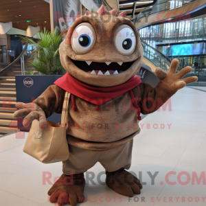 Mascottekarakter van een...