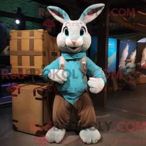 Mascot karakter van een...