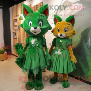 Mascot karakter van een...