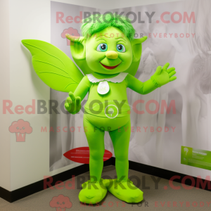 Mascot character of a Lime...