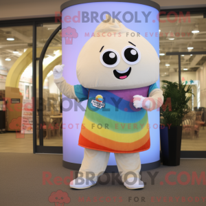 Mascottefiguur van een...