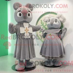 Mascot karakter van een...