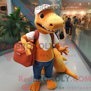 Maskot karakter af en...